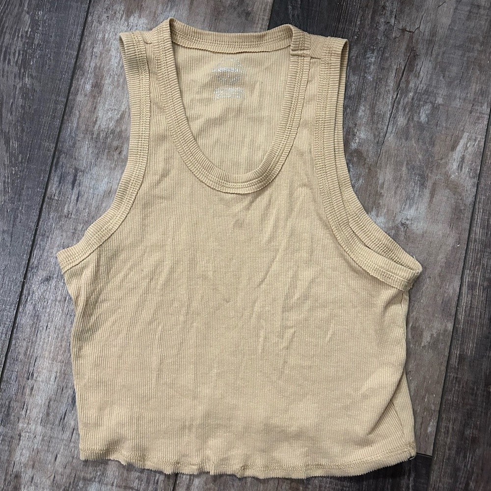 Vintage high neck crop top
